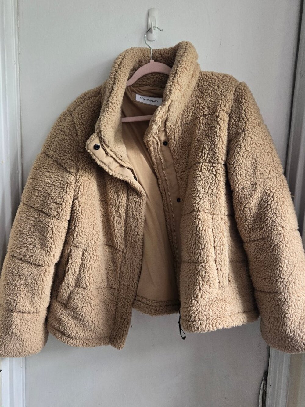 Calvin Klein Sherpa / teddy Jacket
